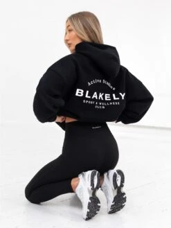 Active Studios Oversized Hoodie - Black 5 Active Studios Oversized Hoodie - Black -BLAKELY CLOTHING SHOP 2015S Black 07D