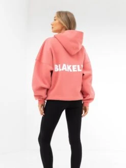 Amelie Oversized Hoodie - Sunrise Coral -BLAKELY CLOTHING SHOP 2016OSUNRISECORAL05D