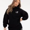Vita Oversized Hoodie - Black -BLAKELY CLOTHING SHOP 201IWBlack 02LEADD