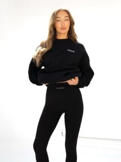 Sami Oversized Jumper - Black -BLAKELY CLOTHING SHOP 215IWBLACKD