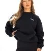Sami Oversized Jumper - Black -BLAKELY CLOTHING SHOP 215IWBLACKLEADD