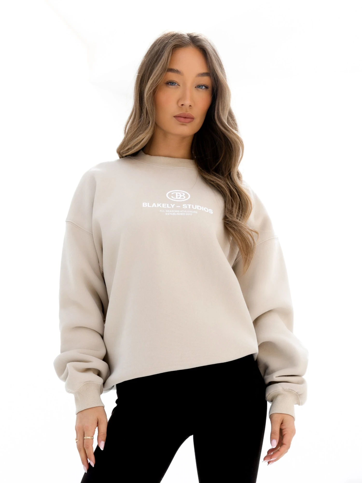Madison Oversized Jumper - Dune Madison Oversized Jumper - Dune -BLAKELY CLOTHING SHOP 2160TAN04D