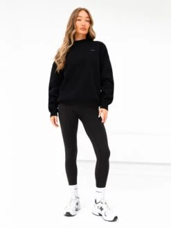 Olivia Oversized Jumper - Black -BLAKELY CLOTHING SHOP 2160TBLACK04D