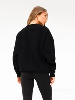 Olivia Oversized Jumper - Black -BLAKELY CLOTHING SHOP 2160TBLACK05D
