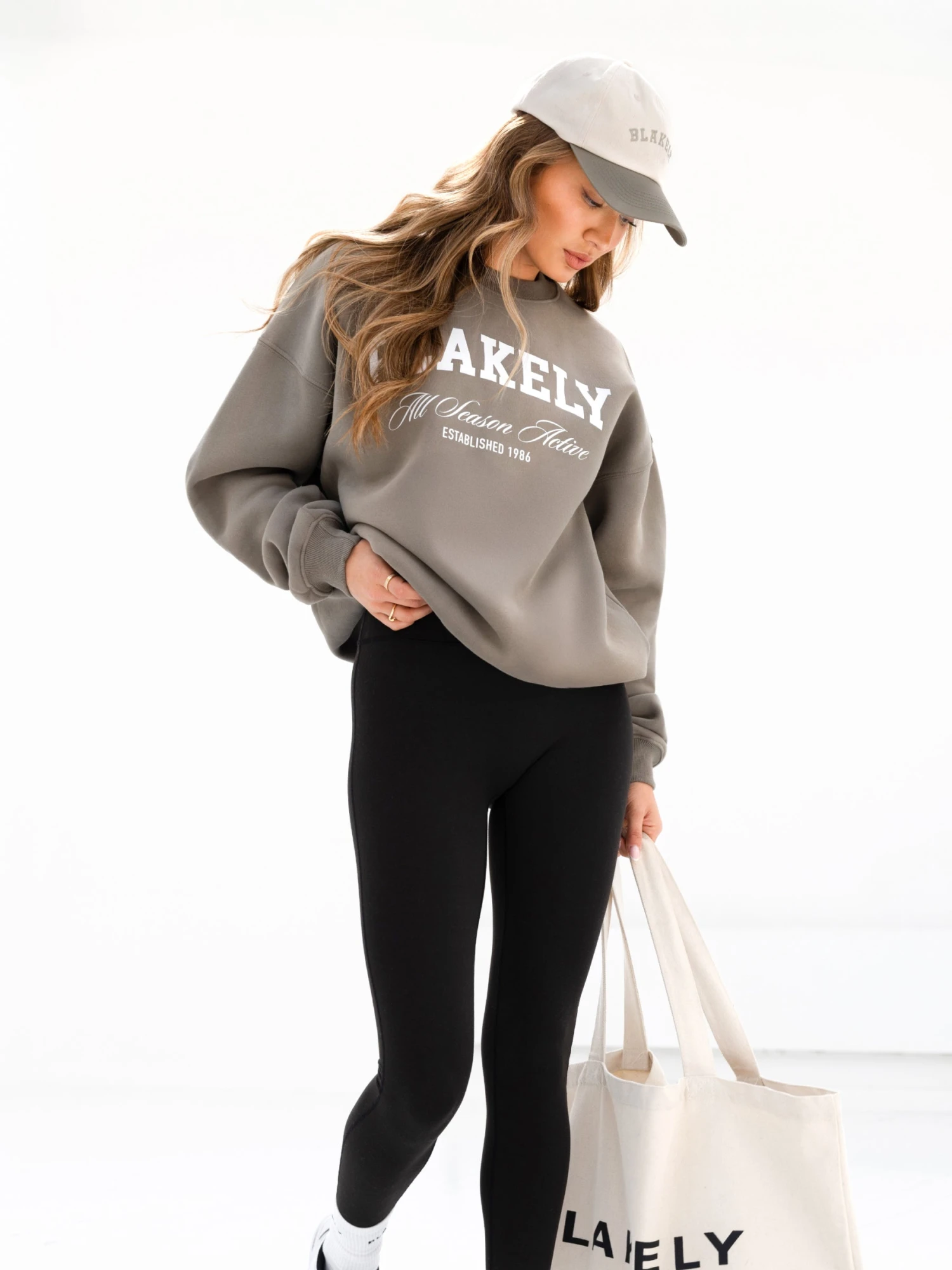 Melrose Oversized Jumper - Safari Green Melrose Oversized Jumper - Safari Green -BLAKELY CLOTHING SHOP 216ASAFARIGREEN02D