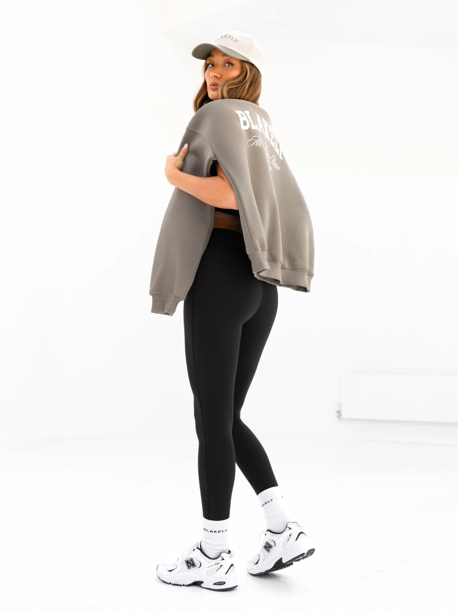 Melrose Oversized Jumper - Safari Green Melrose Oversized Jumper - Safari Green -BLAKELY CLOTHING SHOP 216ASAFARIGREEN05D