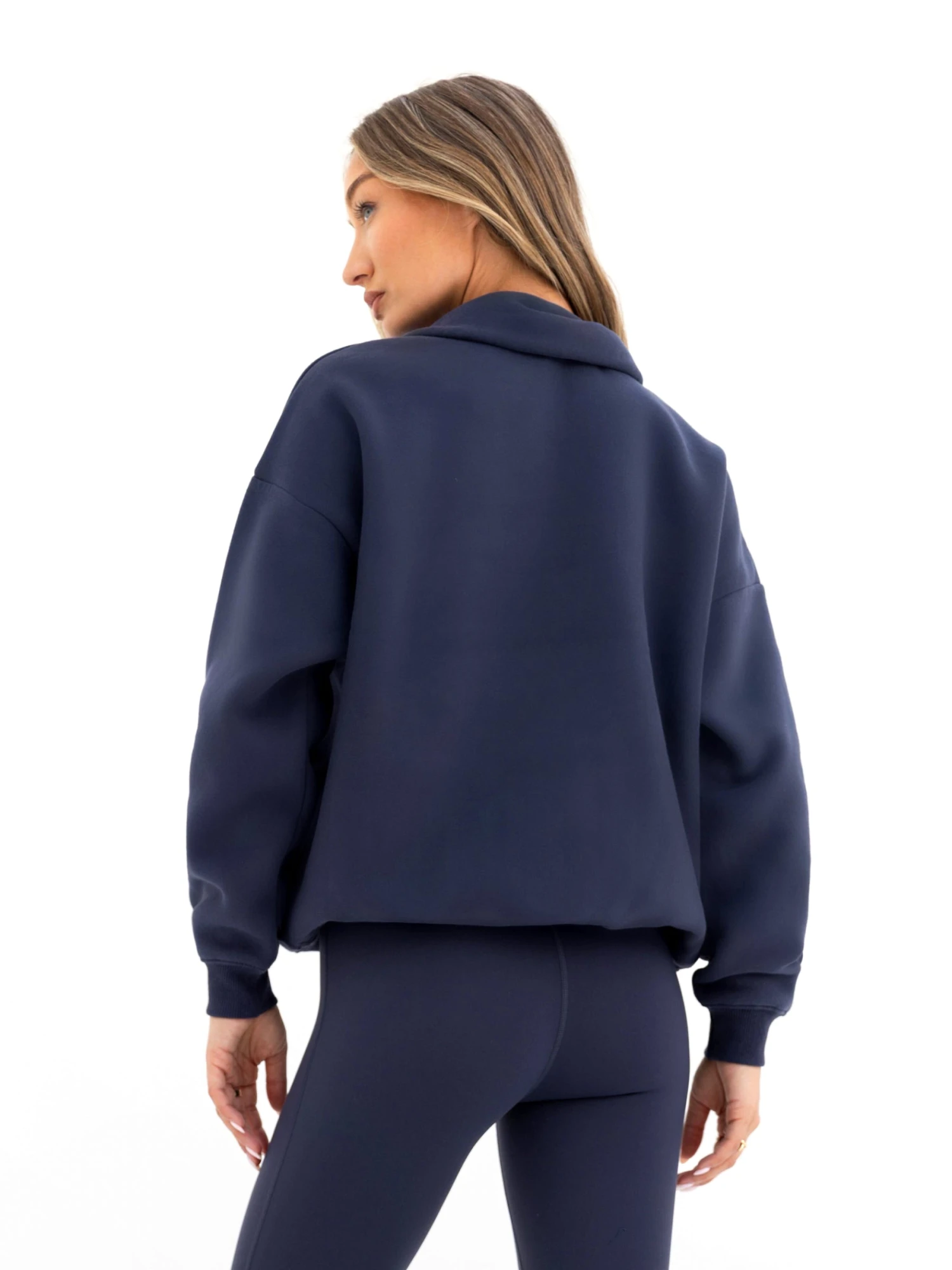Active Studios 1/4 Zip Jumper - True Navy Active Studios 1/4 Zip Jumper - True Navy -BLAKELY CLOTHING SHOP 218ANAVY01D
