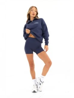 Active Studios 1/4 Zip Jumper - True Navy 7 Active Studios 1/4 Zip Jumper - True Navy -BLAKELY CLOTHING SHOP 218ANAVY05D