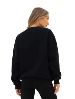 Offset Oversized Jumper - Black -BLAKELY CLOTHING SHOP 219M01D 01fbc25c 86c4 49f3 976d c218eb227bdf