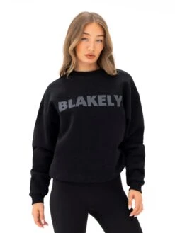 Studio Oversized Jumper - Tonal Black