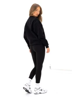 Studio Oversized Jumper - Tonal Black -BLAKELY CLOTHING SHOP 2220WTONALBLACKNEWD 3