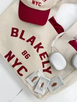 NYC Tote Bag - Natural -BLAKELY CLOTHING SHOP 2263SNATURAL05D