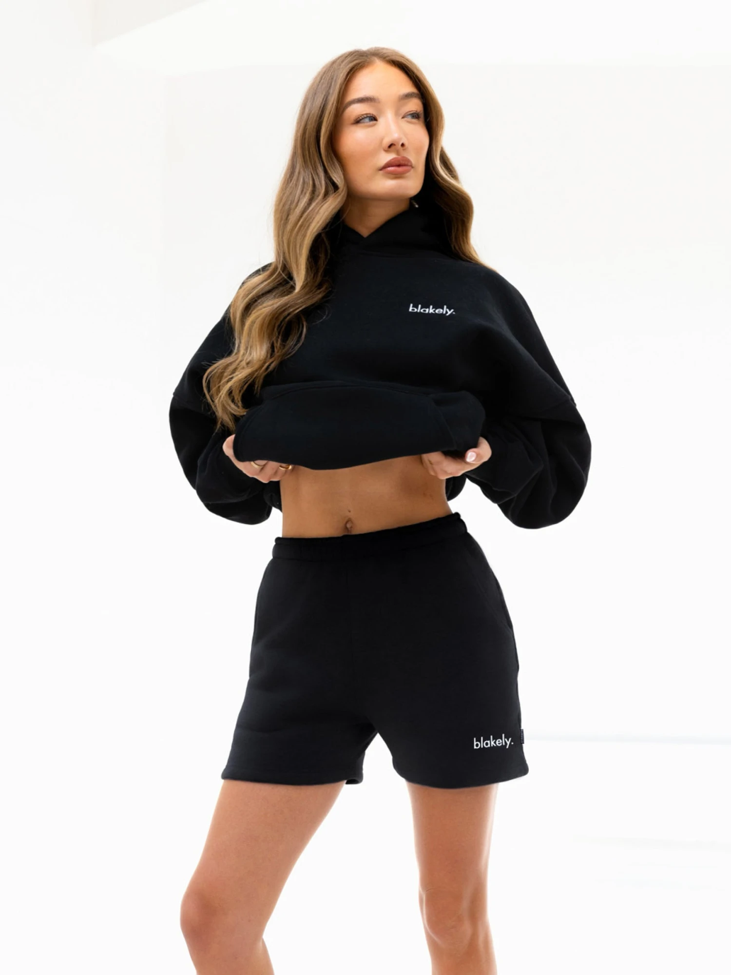Sami Jogger Shorts - Black Sami Jogger Shorts - Black -BLAKELY CLOTHING SHOP 2527IWBLACKD 3
