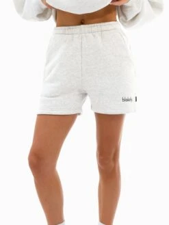 Sami Jogger Shorts - Marl White -BLAKELY CLOTHING SHOP 2527IWMARLWHITED 1
