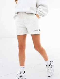 Sami Jogger Shorts - Marl White -BLAKELY CLOTHING SHOP 2527IWMARLWHITED 4