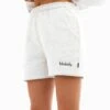 Sami Jogger Shorts - Marl White -BLAKELY CLOTHING SHOP 2527IWMARLWHITELEADD
