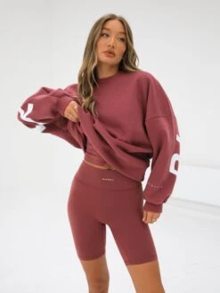 Ultimate Soft Shorts - Berry -BLAKELY CLOTHING SHOP 2529 1Berry 02D