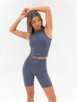 Ultimate Soft Shorts - Blue 7 Ultimate Soft Shorts - Blue -BLAKELY CLOTHING SHOP 2529 1Blue 06D