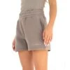 Isabel Jogger Shorts - Neutral Grey -BLAKELY CLOTHING SHOP 2542GREY06LEADD