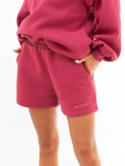 Isabel Jogger Shorts - Deep Pink