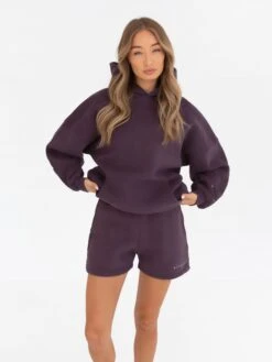 Isabel Jogger Shorts - Plum 4 Isabel Jogger Shorts - Plum -BLAKELY CLOTHING SHOP 2542XPlum 11D