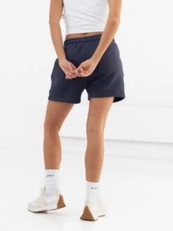 Cloud Print Jogger Shorts - True Navy 6 Cloud Print Jogger Shorts - True Navy -BLAKELY CLOTHING SHOP 2547PNavy 05D