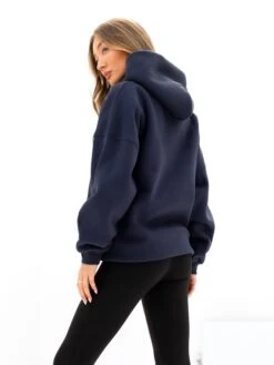 Melrose Oversized Hoodie - True Navy -BLAKELY CLOTHING SHOP 2630ANAVY03D