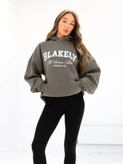 Melrose Oversized Hoodie - Safari Green 4 Melrose Oversized Hoodie - Safari Green -BLAKELY CLOTHING SHOP 2630ASAFARI04D