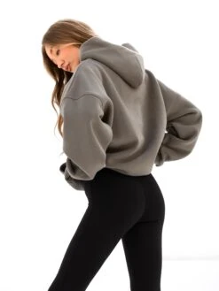 Melrose Oversized Hoodie - Safari Green 7 Melrose Oversized Hoodie - Safari Green -BLAKELY CLOTHING SHOP 2630ASAFARI05D