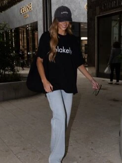 Logo Ultra Oversized T-Shirt - Black -BLAKELY CLOTHING SHOP 2670IWBLACKD 2