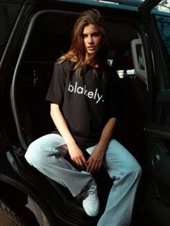 Logo Ultra Oversized T-Shirt - Black -BLAKELY CLOTHING SHOP 2670IWBLACKD a981ac52 95f8 43eb 9123 73f3de3c86f9