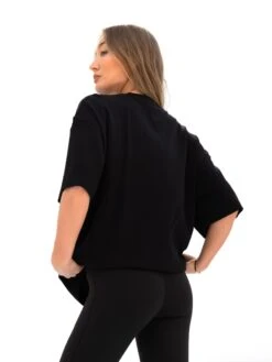 Madison Ultra Oversized T-Shirt - Black -BLAKELY CLOTHING SHOP 2671BLACK01D