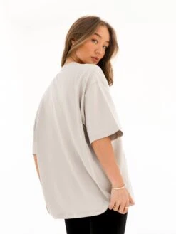 Madison Ultra Oversized T-Shirt - Dune -BLAKELY CLOTHING SHOP 2671TAN01D