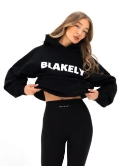 Studio Oversized Hoodie - Black -BLAKELY CLOTHING SHOP 2693WBLACKNEWD 3