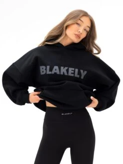 Studio Oversized Hoodie - Tonal Black -BLAKELY CLOTHING SHOP 2693WTONALBLACKNEWD 2