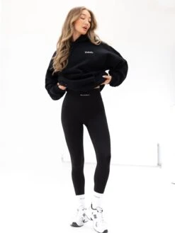 Sami Oversized Hoodie - Black -BLAKELY CLOTHING SHOP 2694IWBLACKD 2