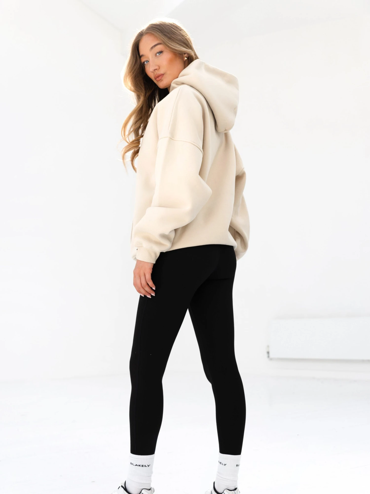 Sami Oversized Hoodie - Bone Sami Oversized Hoodie - Bone -BLAKELY CLOTHING SHOP 2694IWBONED 4
