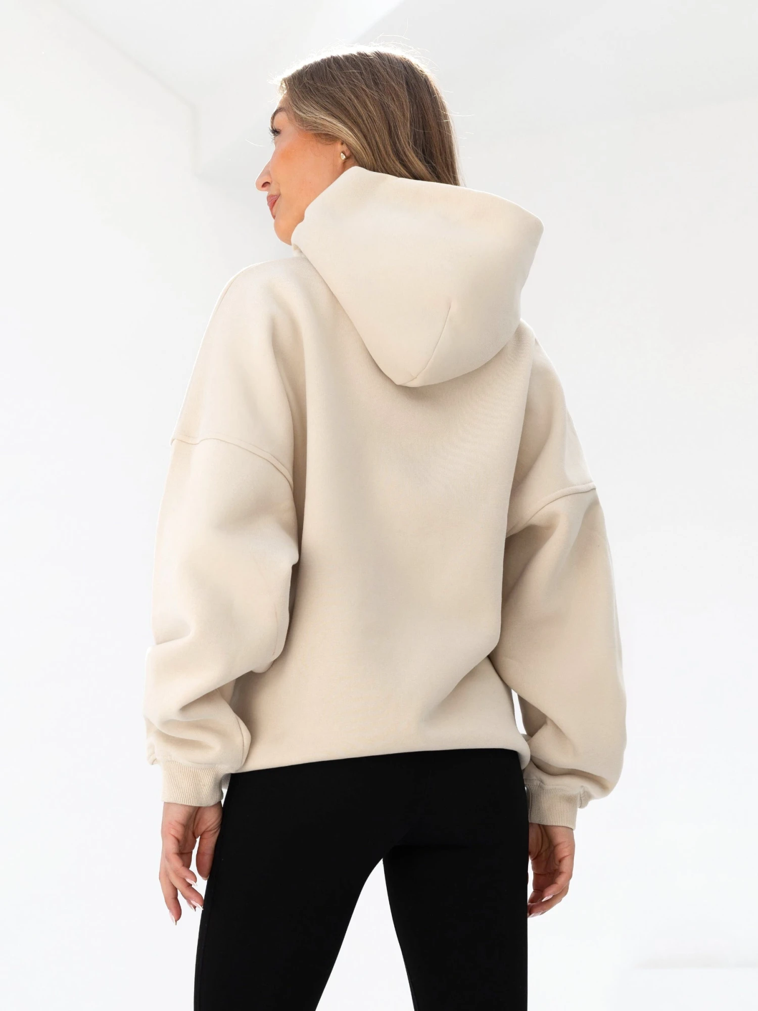 Sami Oversized Hoodie - Bone Sami Oversized Hoodie - Bone -BLAKELY CLOTHING SHOP 2694IWBONED