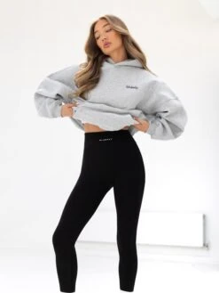 Sami Oversized Hoodie - Marl Grey -BLAKELY CLOTHING SHOP 2694IWMARLGREYD 4