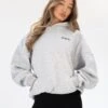 Sami Oversized Hoodie - Marl Grey 1 Sami Oversized Hoodie - Marl Grey -BLAKELY CLOTHING SHOP 2694IWMARLGREYLEADD