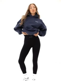 Sami Oversized Hoodie - True Navy -BLAKELY CLOTHING SHOP 2694IWTRUENAVYD 1