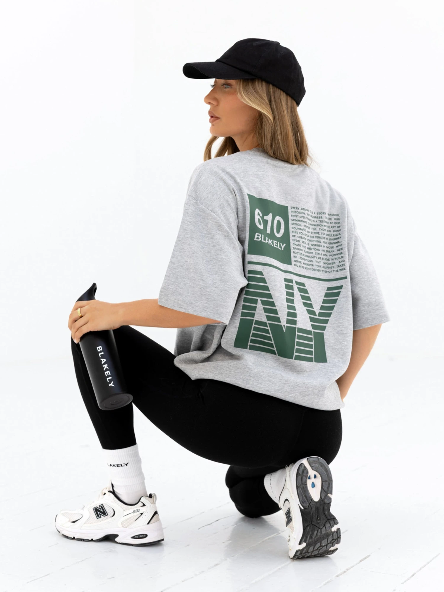 Tribeca 610 Ultra Oversized T-Shirt - Marl Grey Tribeca 610 Ultra Oversized T-Shirt - Marl Grey -BLAKELY CLOTHING SHOP 2696NMarlGrey02D cfab95df e5ca 4215 b24d 5001e991edcb