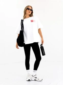 Tribeca 610 Ultra Oversized T-Shirt - Bright White 7 Tribeca 610 Ultra Oversized T-Shirt - Bright White -BLAKELY CLOTHING SHOP 2696WHITE01D