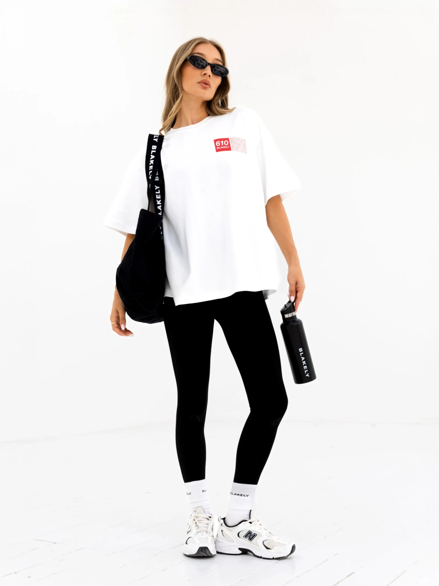 Tribeca 610 Ultra Oversized T-Shirt - Bright White Tribeca 610 Ultra Oversized T-Shirt - Bright White -BLAKELY CLOTHING SHOP 2696WHITE01D