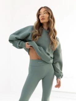 NYC Oversized Hoodie - Sage Green -BLAKELY CLOTHING SHOP 26995SAGE03D