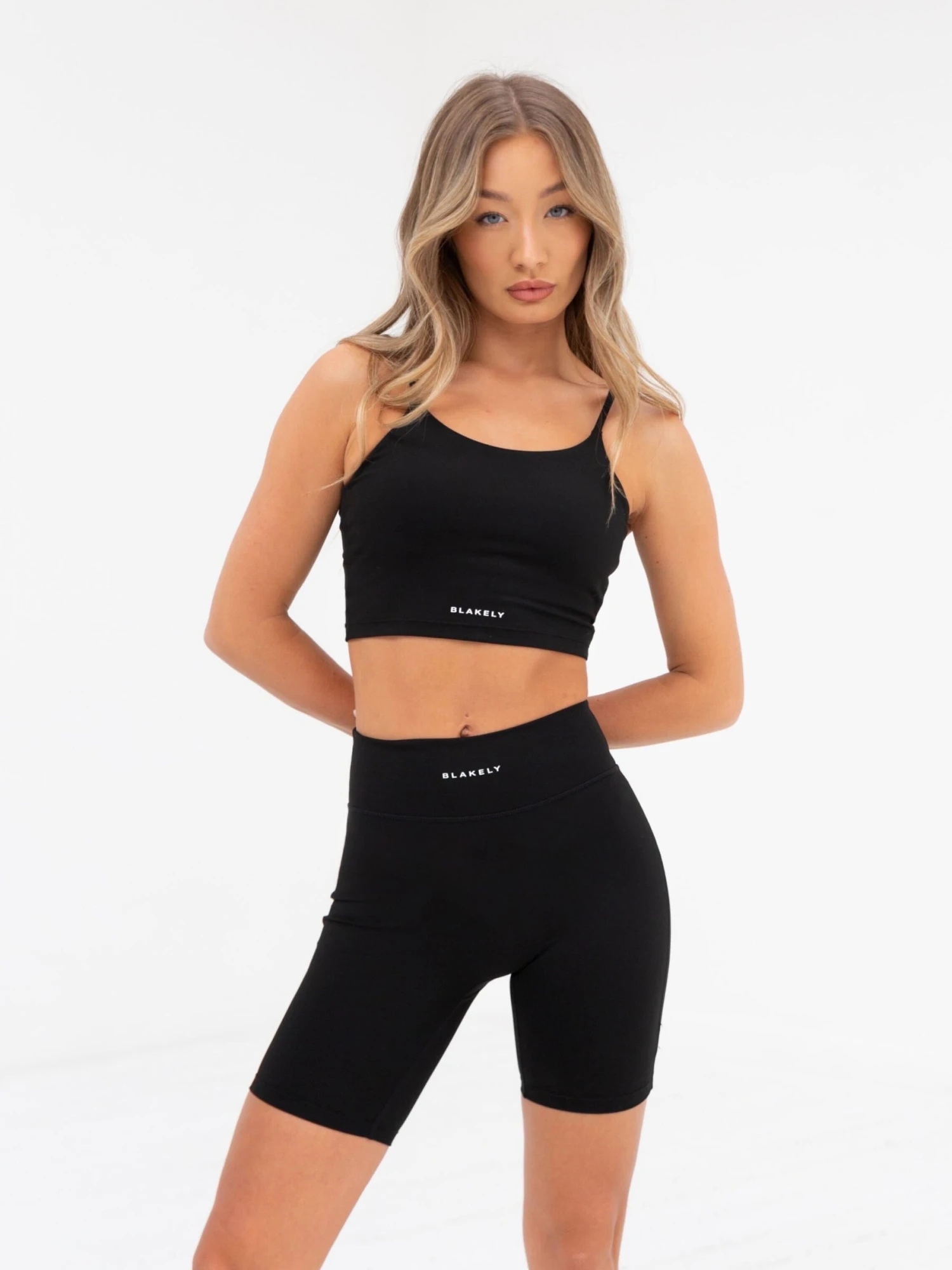 Soft Sculpt Cycling Shorts - Black Soft Sculpt Cycling Shorts - Black -BLAKELY CLOTHING SHOP 2742Black 01D