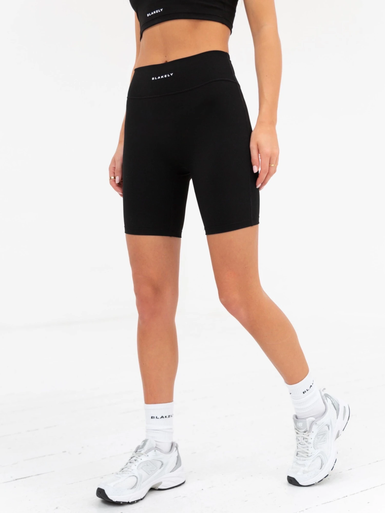 Soft Sculpt Cycling Shorts - Black Soft Sculpt Cycling Shorts - Black -BLAKELY CLOTHING SHOP 2742Black 05D