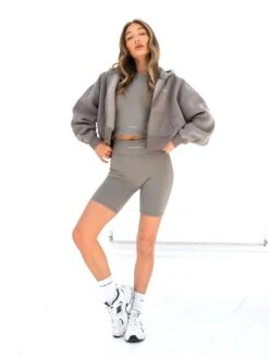 Ultimate Soft Lifestyle Shorts - Neutral Grey 4 Ultimate Soft Lifestyle Shorts - Neutral Grey -BLAKELY CLOTHING SHOP 2742SGREY04D