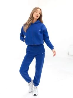 Everyday Full Zip Hoodie - Cobalt Blue -BLAKELY CLOTHING SHOP 2758 FULLZIP BLUE 03D