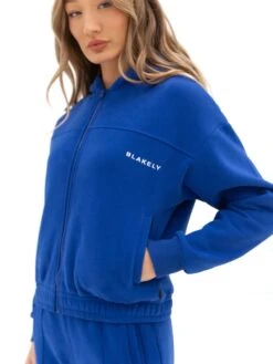 Everyday Full Zip Hoodie - Cobalt Blue -BLAKELY CLOTHING SHOP 2758 FULLZIP BLUE 07D